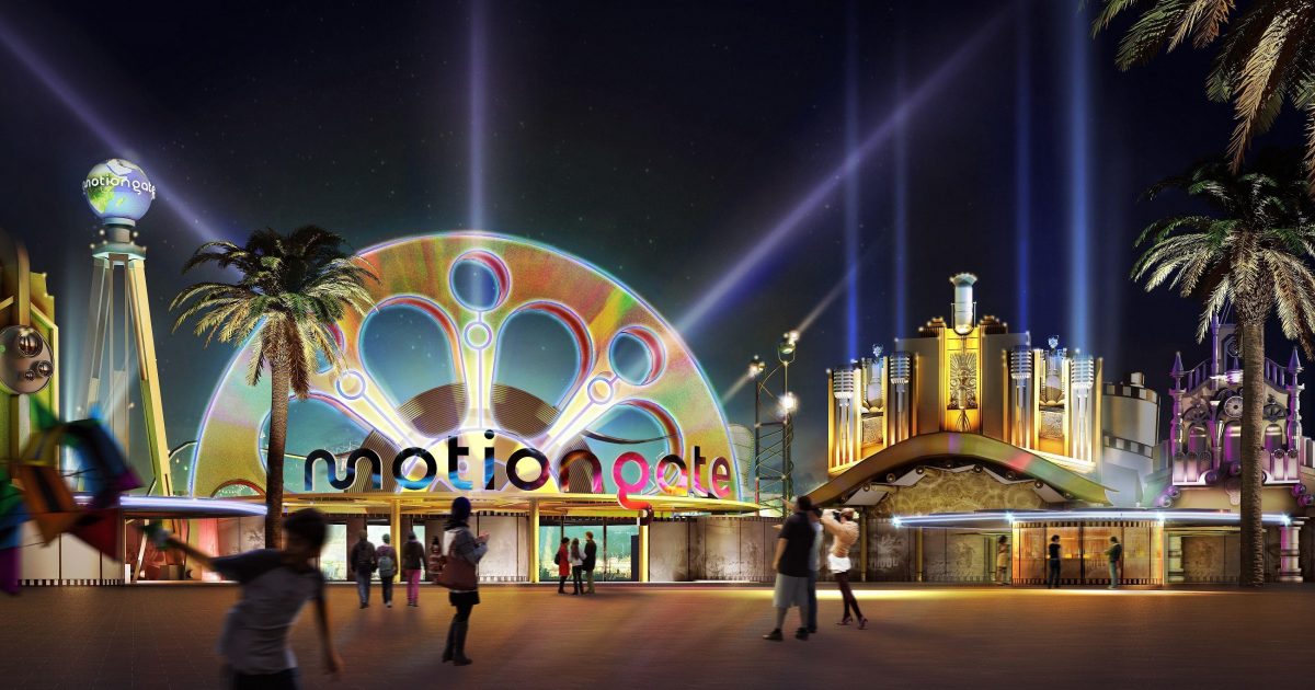 motiongate Dubai which is part of the Dubai Parks and Resorts project.