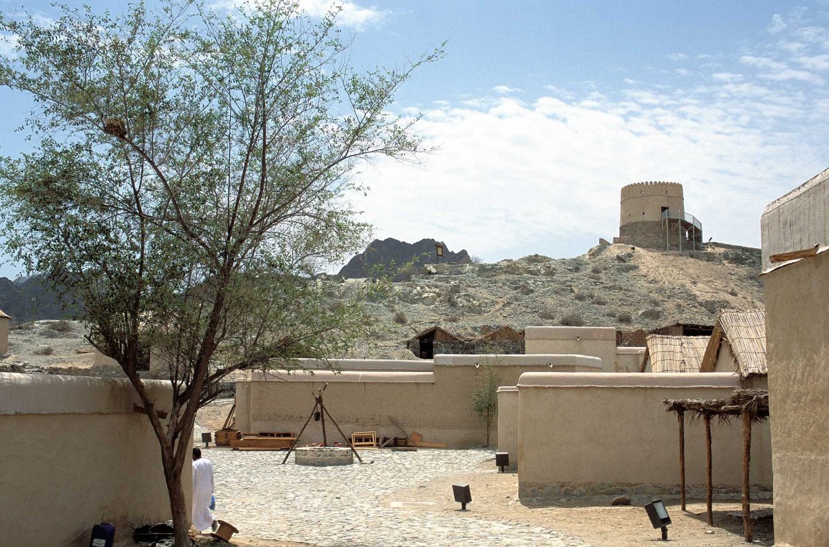 Hatta Heritage VillageThis traditional Emirati village dates back more than 2,000 years and was restored in 2011. Nestled in the Hajar Mountains, Hatta is a monument to the UAE’s heritage, with homes, shops, farms, a freshwater canal and cemetery. If you have time, drive north to Fujairah and visit the lively Friday Market in Mas