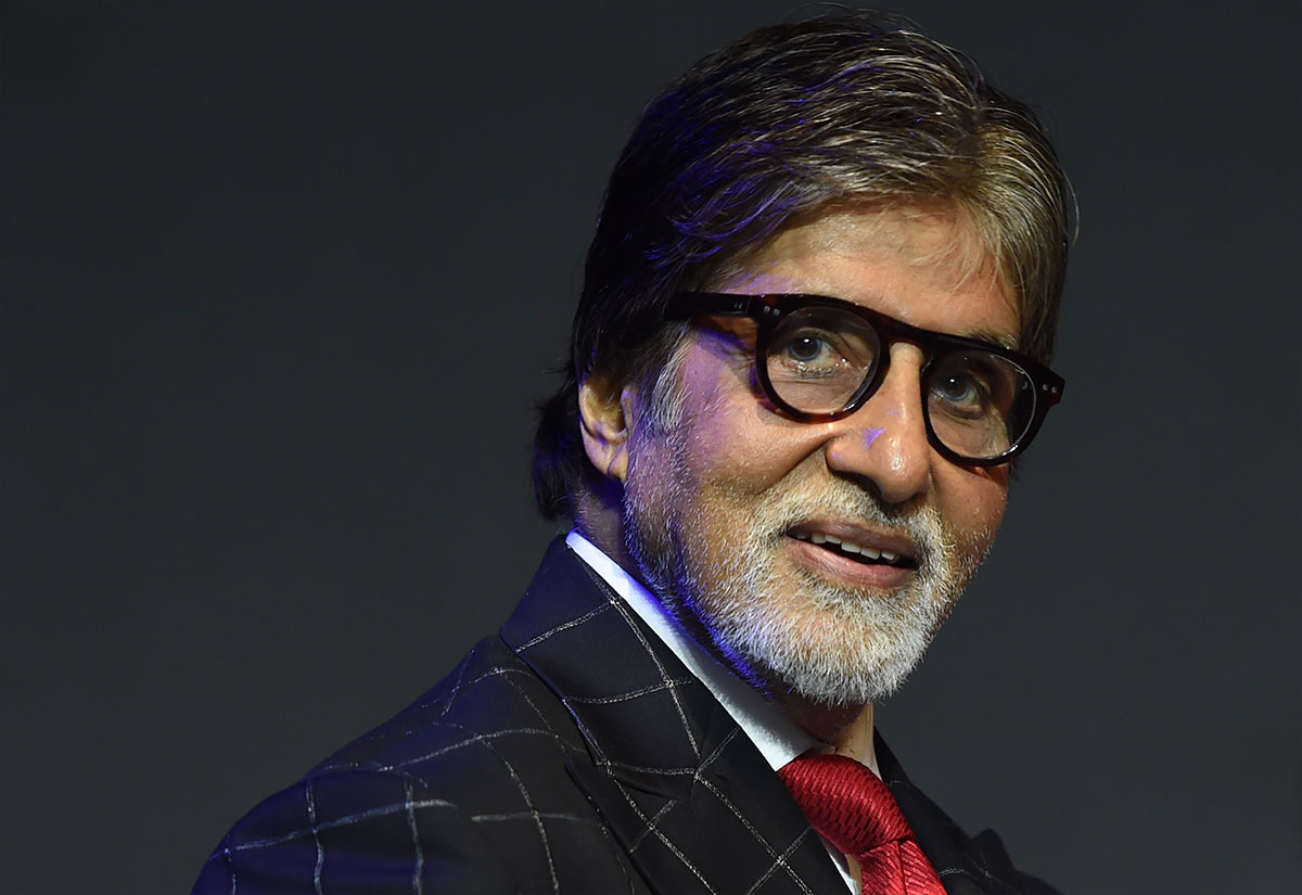 Bollywood superstar Amitabh Bachchan.