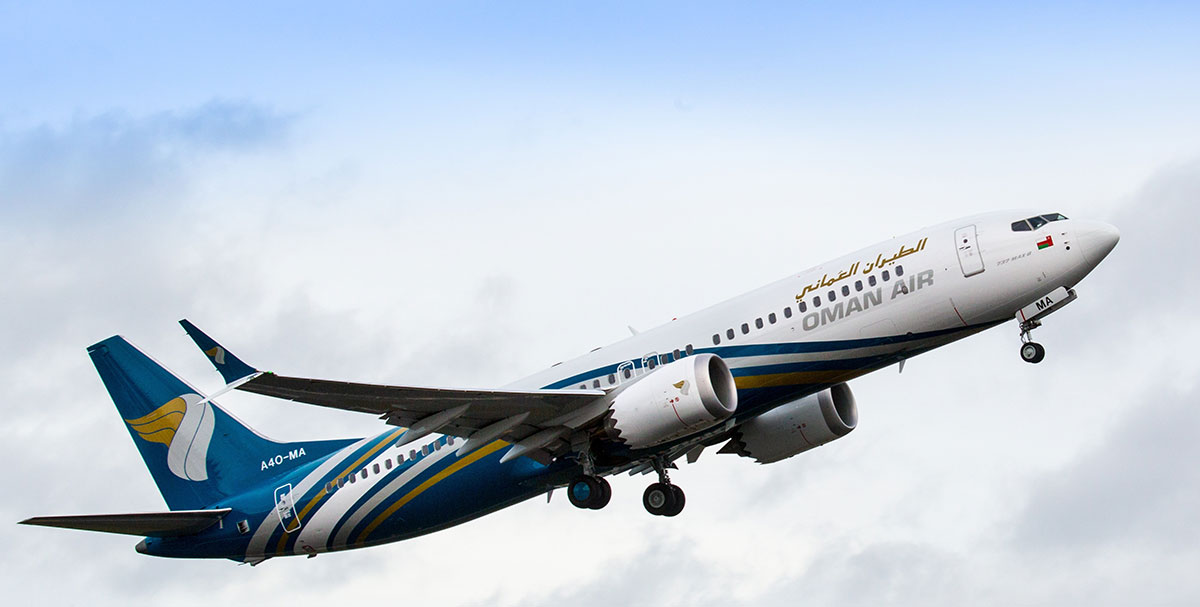 Oman Air’s Max jets were suspended following the deadly crash of an Ethiopian Airlines Boeing 737 Max 8 in March.