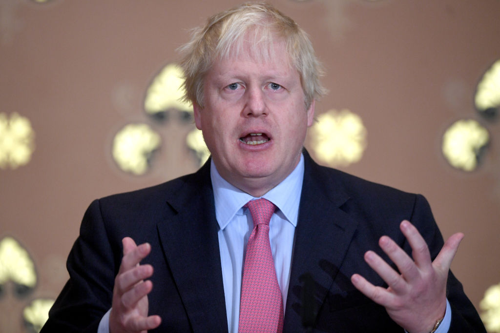 Britain's Foreign Secretary Boris Johnson. (VICTORIA JONES/AFP/Getty Images)