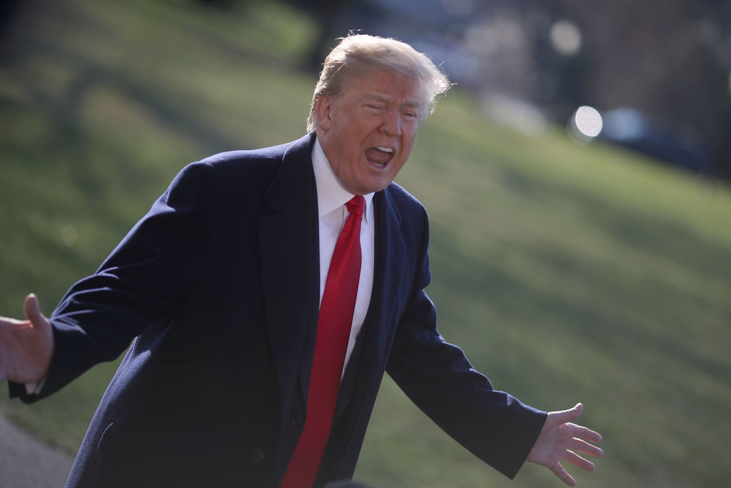 US President Donald Trump. (Mark Wilson/Getty Images)