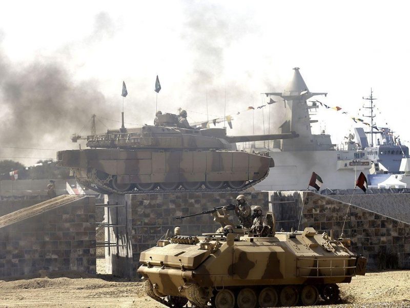 Emirati armed forces take part in a military show. (AFP/Getty Images - for illustrative purposes only)