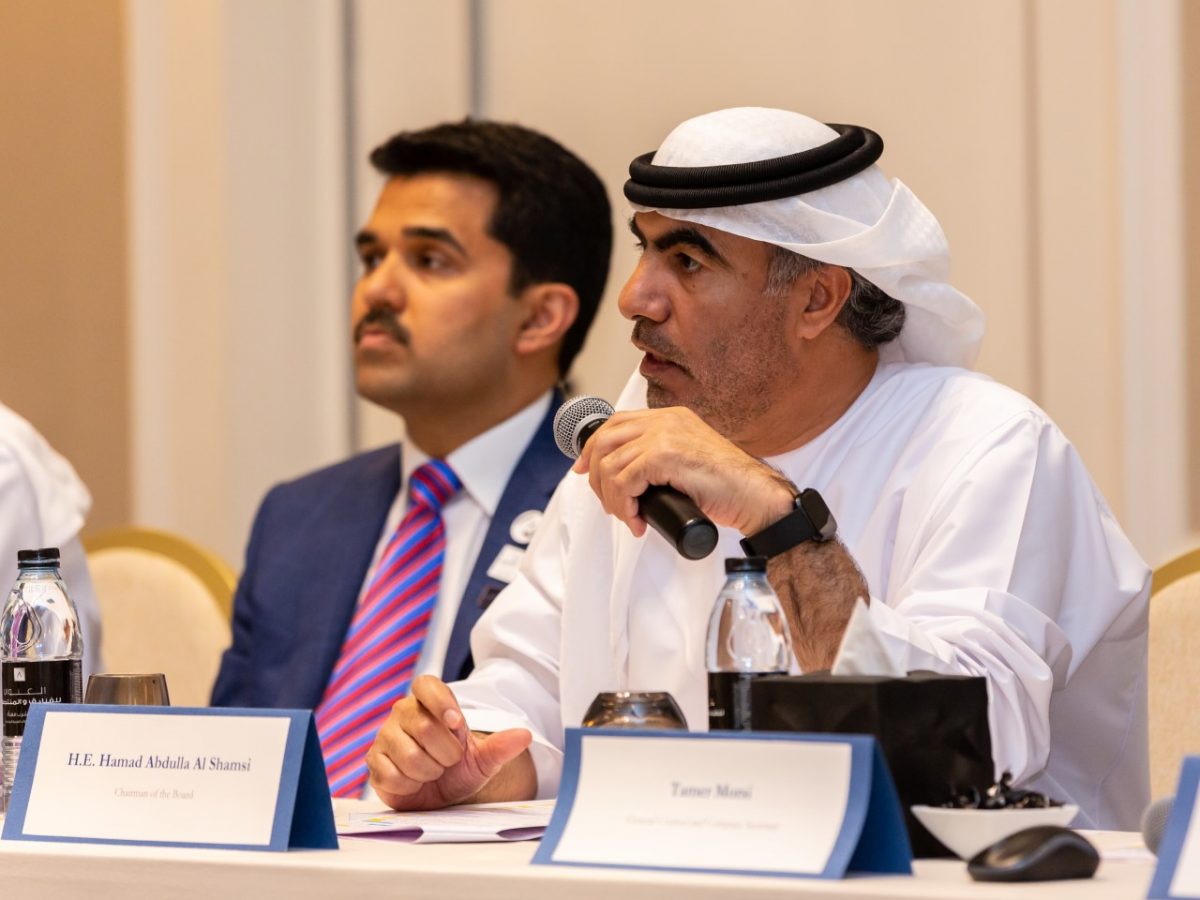 Hamad Abdulla Al Shamsi, chairman of Amanat.