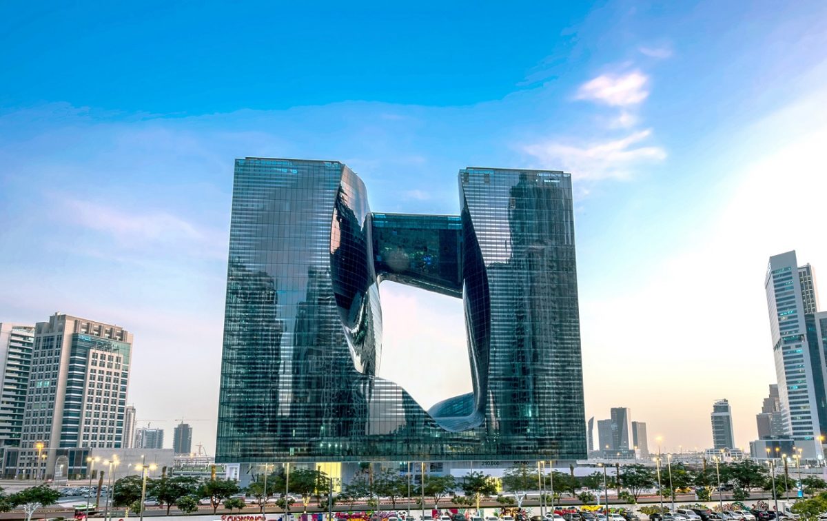 The Opus by Zaha Hadid in Downtown Dubai.