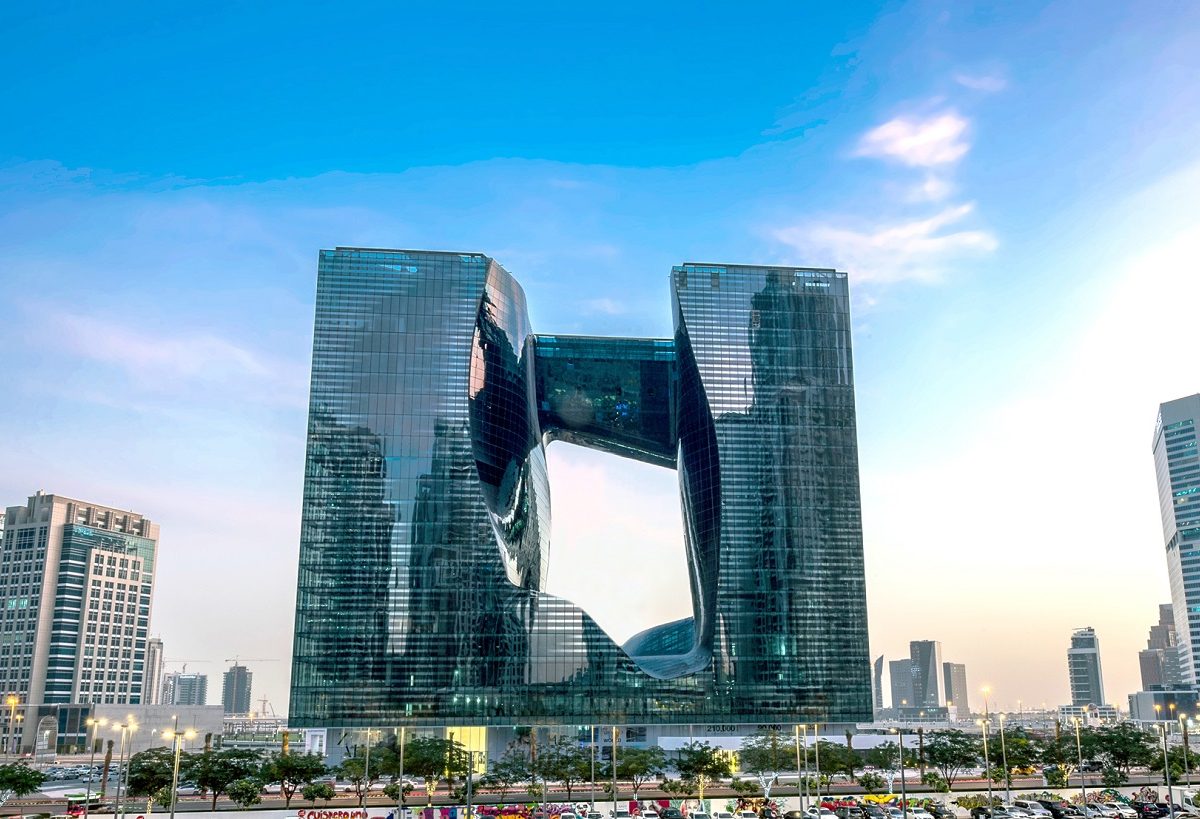 The Opus by Zaha Hadid in Downtown Dubai.