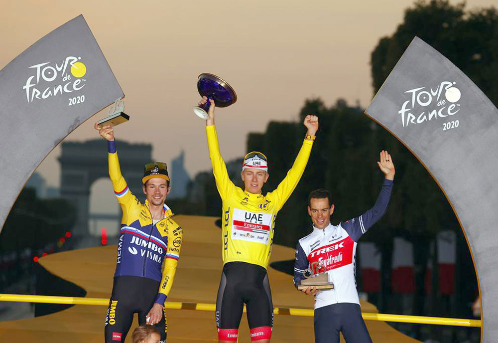 In pictures UAE Team Emirates rider wins Tour de France Arabian Business