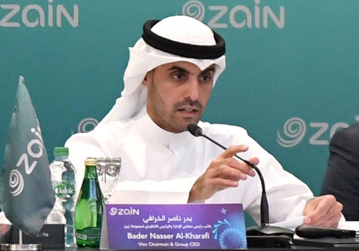 Bader Al-Kharafi, vice-chairman and group CEO, Zain.