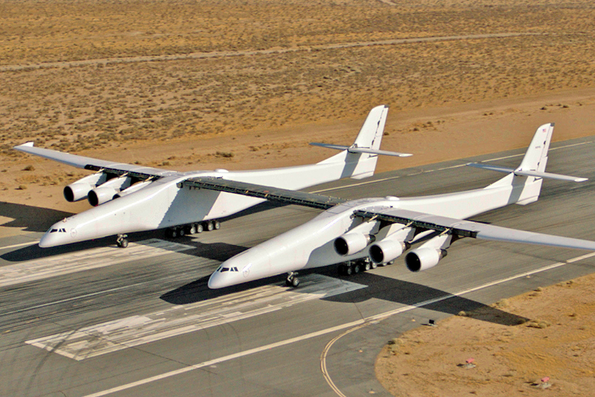 Video World's largest plane Stratolaunch takes to the air Arabian