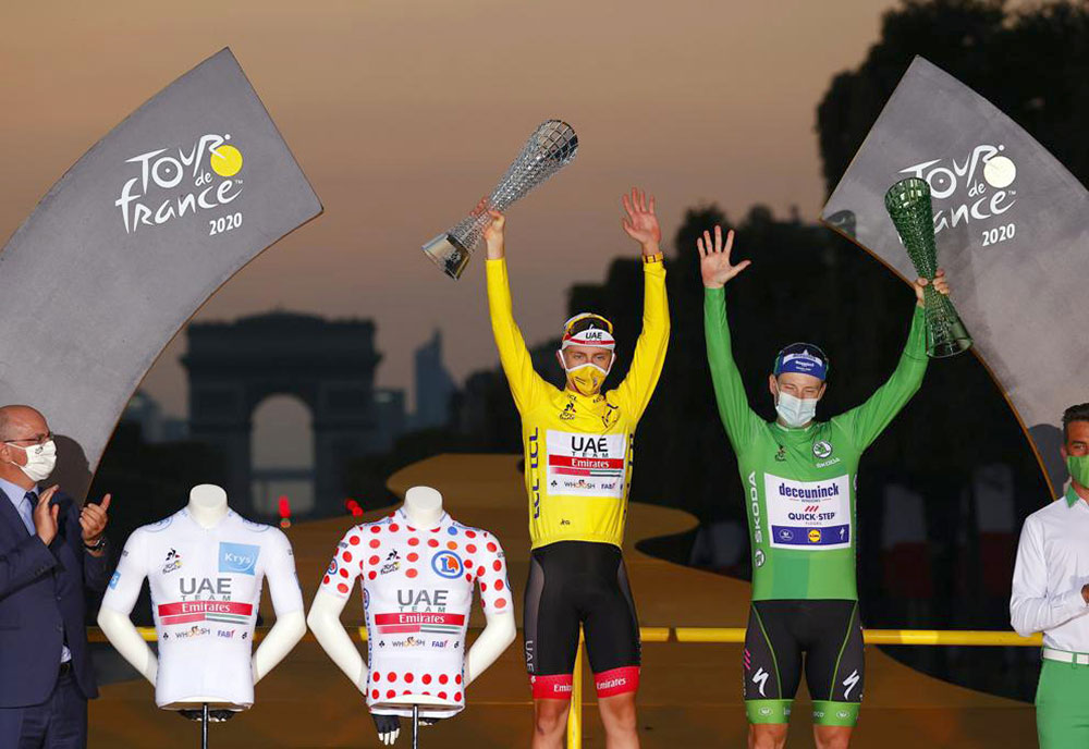 Curtain falls on memorable Tour de France - UAE team Emirates