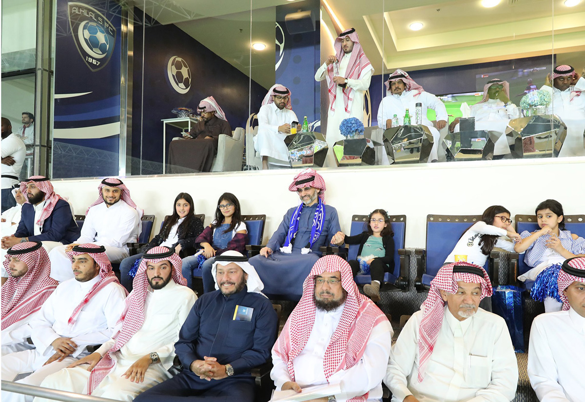 Prince Alwaleed tweeted a photo of himself on Tuesday watching a soccer game with his family and said: "Answering my brother Turki al-Sheikh's invitation to support Saudi clubs ... I present 2 million Saudi riyals ($533,333) to support Al Hilal FC."