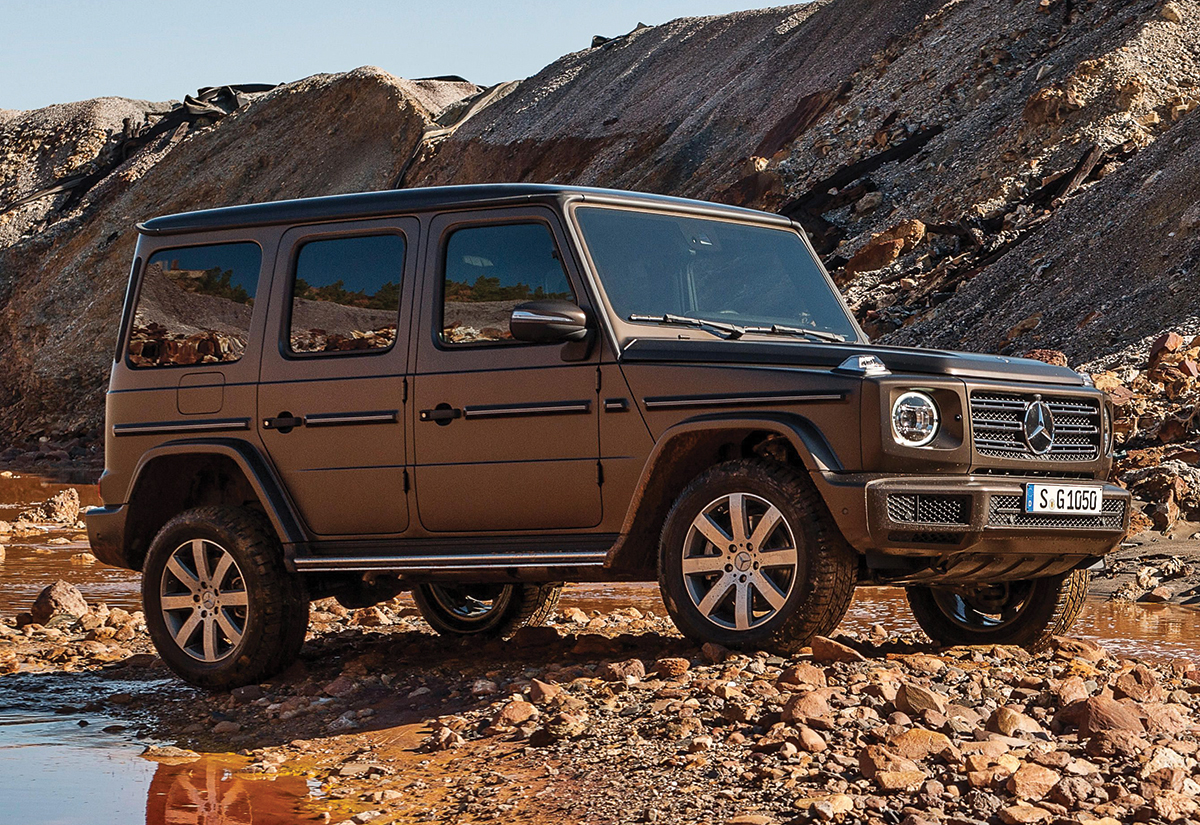 One of the main goals of the Mercedes G-Class revamp was to double down on its off-road capabilities.