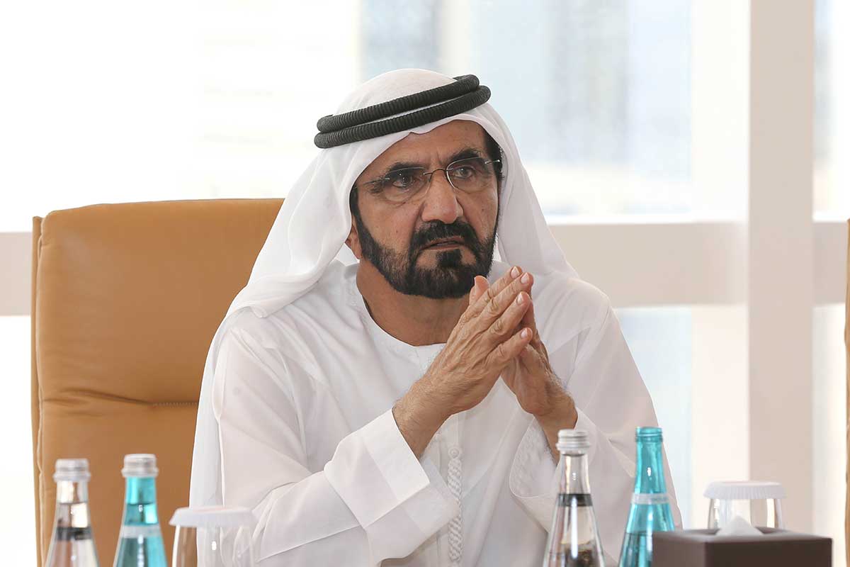 Sheikh Mohammed bin Rashid Al Maktoum, Vice President, Prime Minister and Ruler of Dubai.