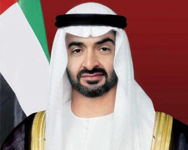 Sheikh Mohamed bin Zayed Al Nahyan, Crown Prince of Abu Dhabi and Deputy Supreme Commander of the UAE Armed Forces, and Chairman of the Executive Council of the Emirate of Abu Dhabi (Source: WAM state news agency, May 20, 2019)