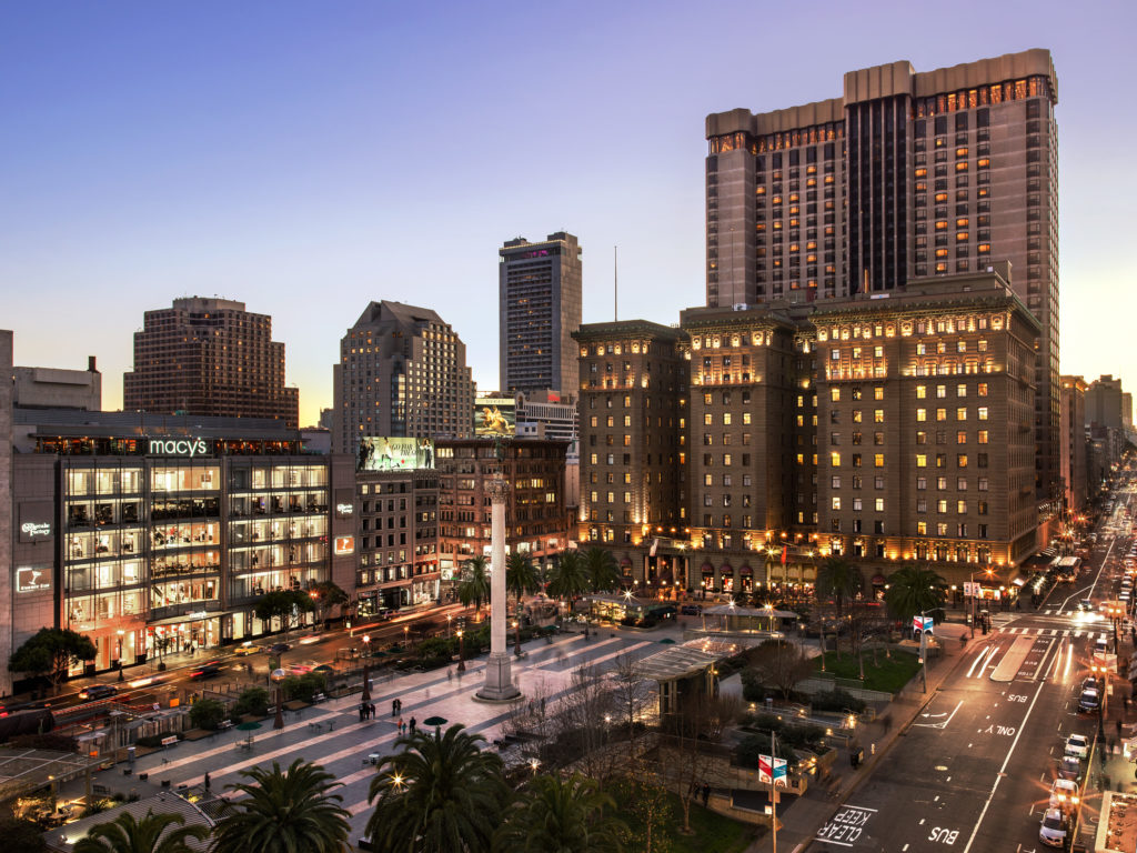 Anbang hired Bank of America Inc. to sell the hotels, which include Westin St. Francis in San Francisco (pictured).