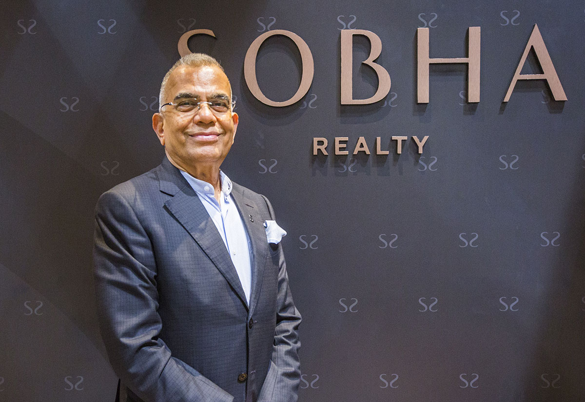 PNC Menon, chairman and founder of Sobha Realty.