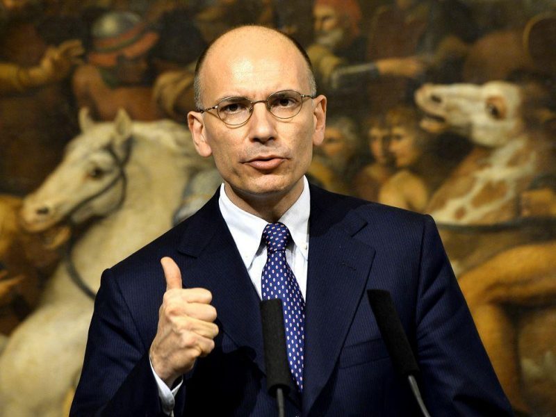 Prime Minister Enrico Letta of Italy. (Getty Images)