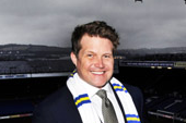 GFH capital executive David Haigh and colleague Salem Patel. (Photo: Leeds United - for illustrative purposes only)