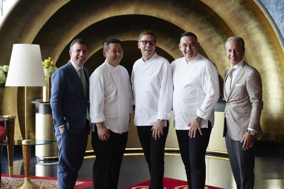 Francky Semblat, Kim Joinie-Maurin and Kasper Kurdahl, who have a combined total of seven Michelin stars, have been unveiled as the hotel's most recent culinary appointments.