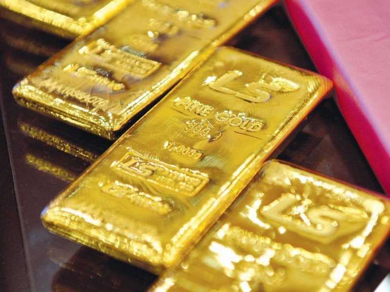 Gold prices hit a high of $1,385 an ounce.