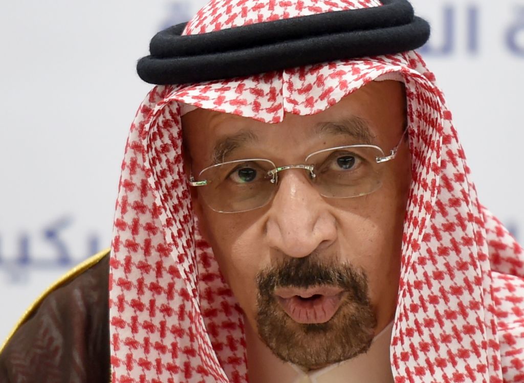 Saudi Arabian energy minister Khalid al-Falih