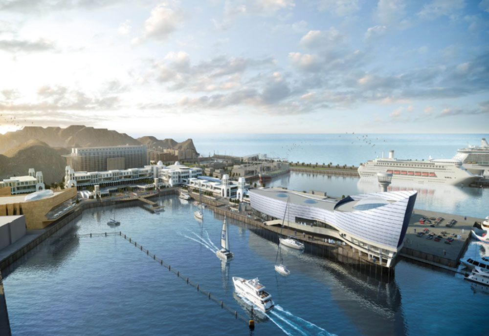 Mina Al Sultan Qaboos is an Omani megaproject.