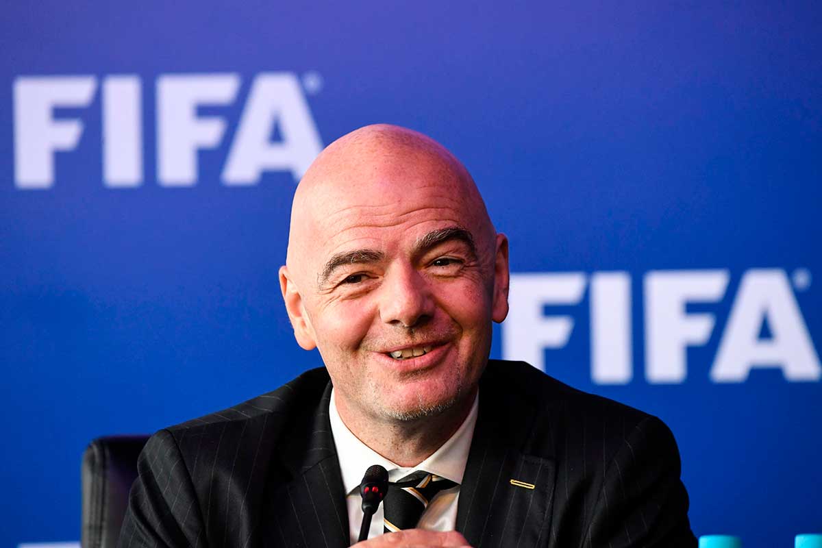 "We are allowing international matches to be staged in the cities of Arbil, Basra and Karbala," FIFA president Gianni Infantino told reporters after a meeting of the FIFA Council in Bogota.