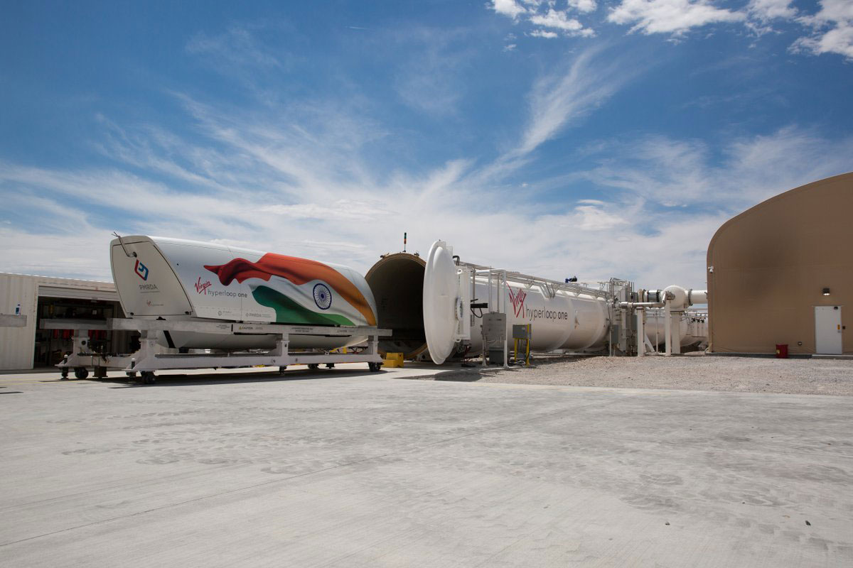 Hyperloop One’s Indian route will link Navi Mumbai International Airport in Mumbai to the city of Pune, and is expected to benefit the combined population of 26 million of both cities.