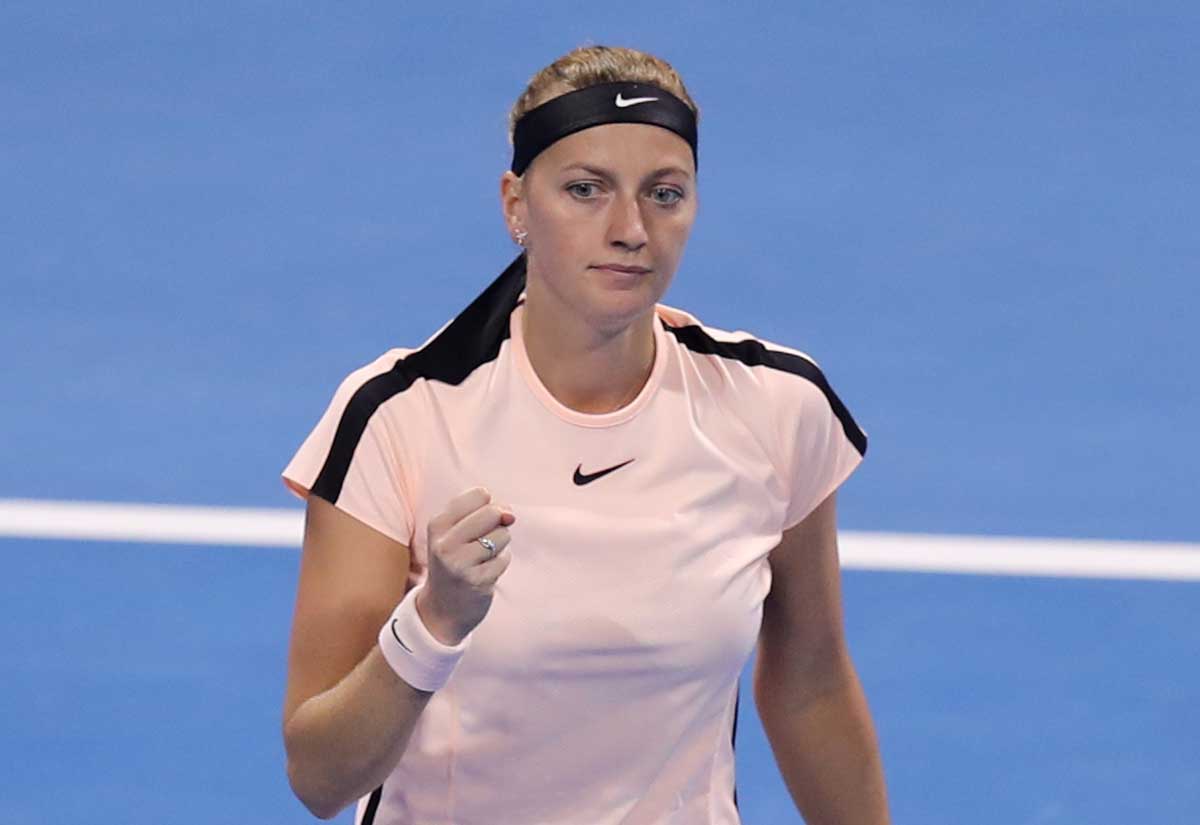 Petra Kvitova succumbed to injury on Monday as the Czech star was forced to withdraw from the Dubai Championships