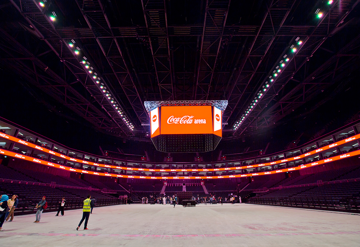 The venue, with a capacity of 17,000, is scheduled to open in June.