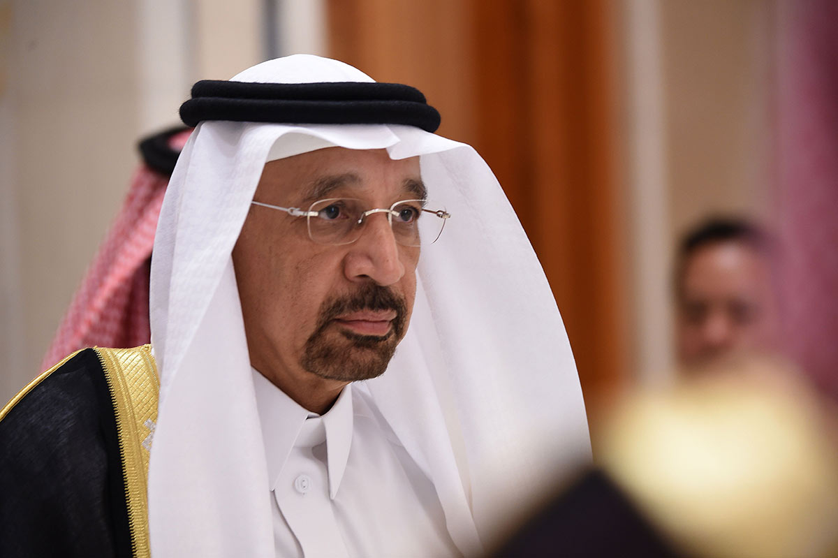 Saudi Energy and Oil Minister Khalid Al-Falih.