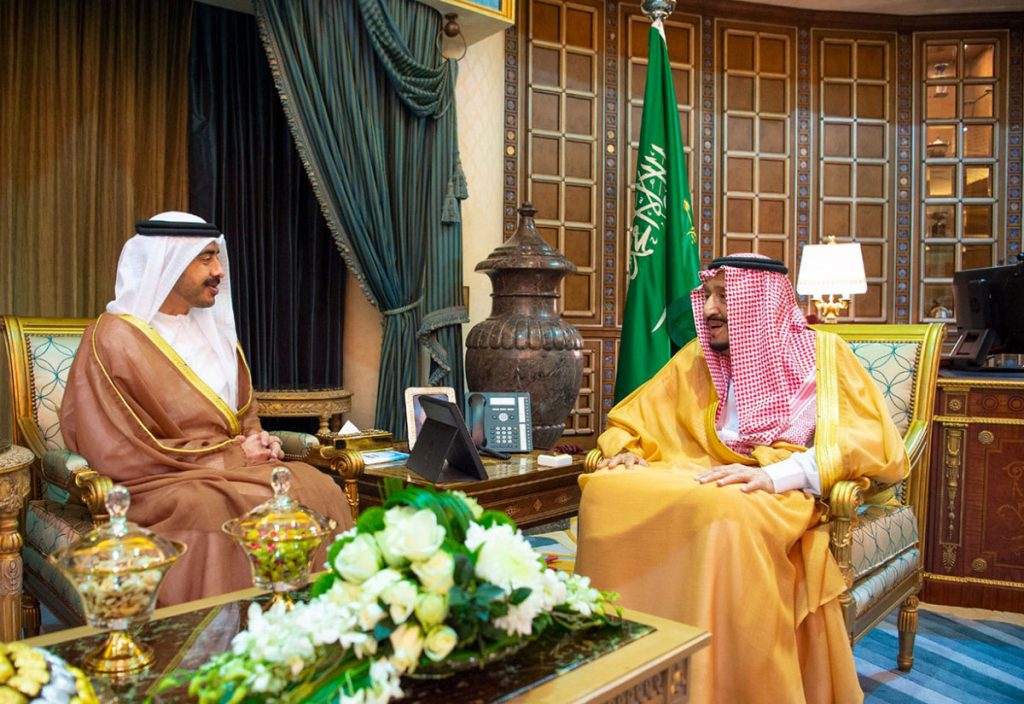 In pictures: King Salman receives Sheikh Abdullah bin Zayed in Riyadh ...