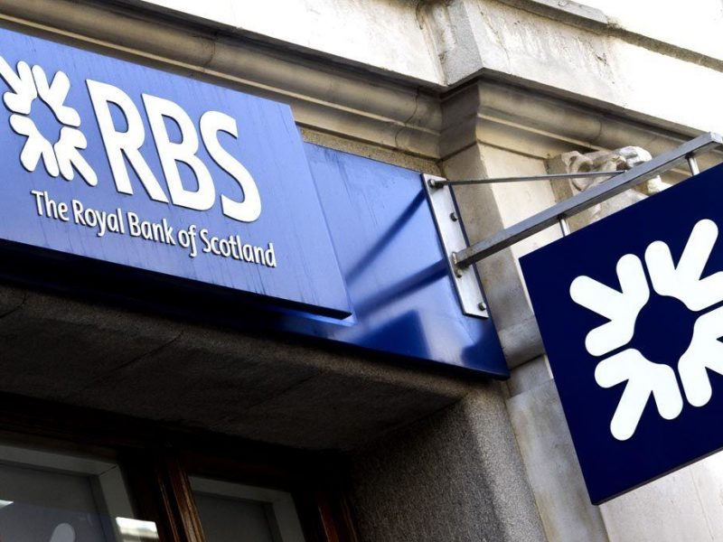 The UK government accumulated stakes of 83 percent in RBS during the financial crisis