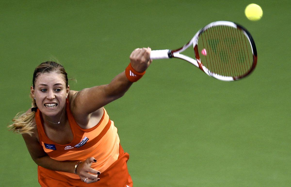 Germanys Angelique Kerber. (KARIM JAAFAR/AFP/Getty Images)