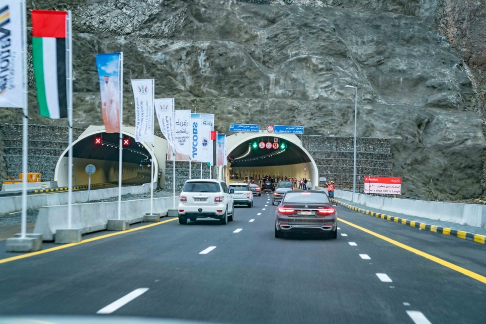 The new highway is the latest addition to the roads network of Sharjah and the UAE.