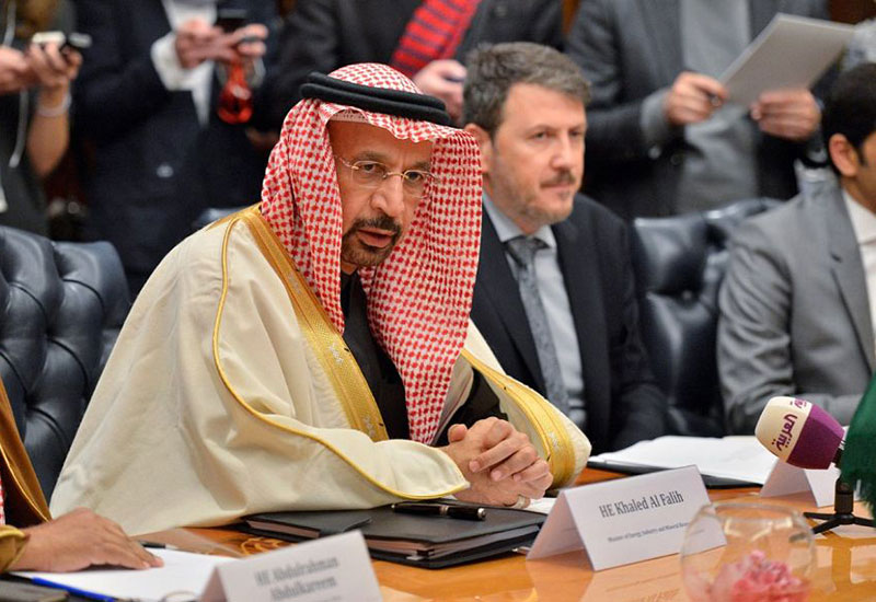 Saudi Energy Minister Khalid Al-Falih.