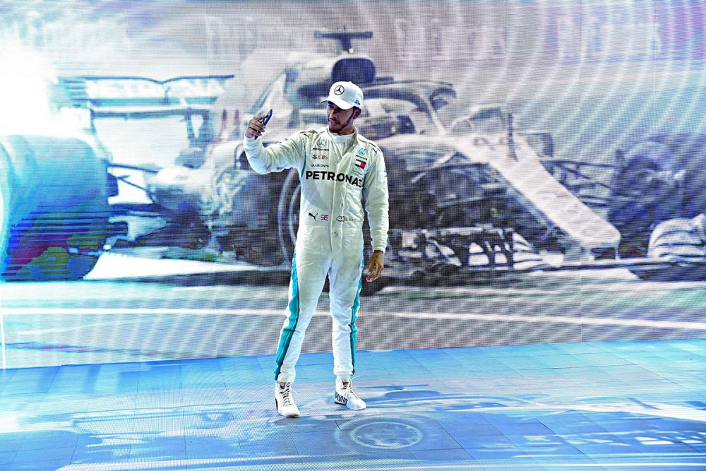 In Pictures: Mercedes Driver Lewis Hamilton Ends Season With Abu Dhabi ...