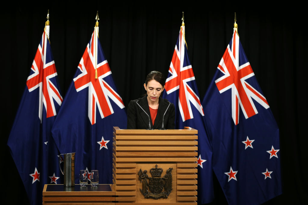 Prime Minister Jacinda Ardern said it marked "one of New Zealand's darkest days". (Hagen Hopkins/Getty Images)