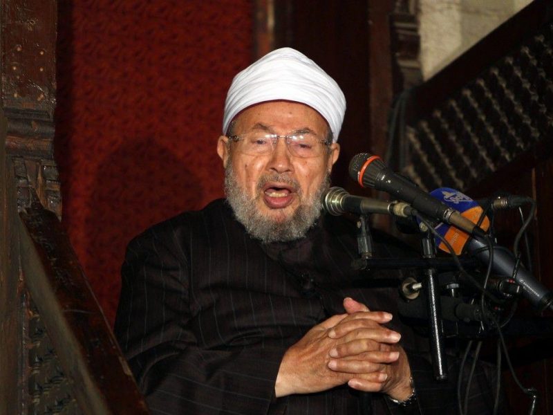 Egyptian Muslim scholar Sheikh Yusuf al-Qaradawi. (Getty Images)