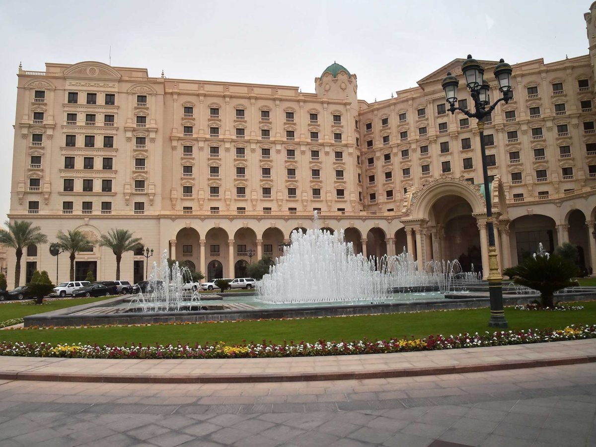 The Ritz Carlton Riyadh which was turned into a detention centre during the anti-corruption purge.