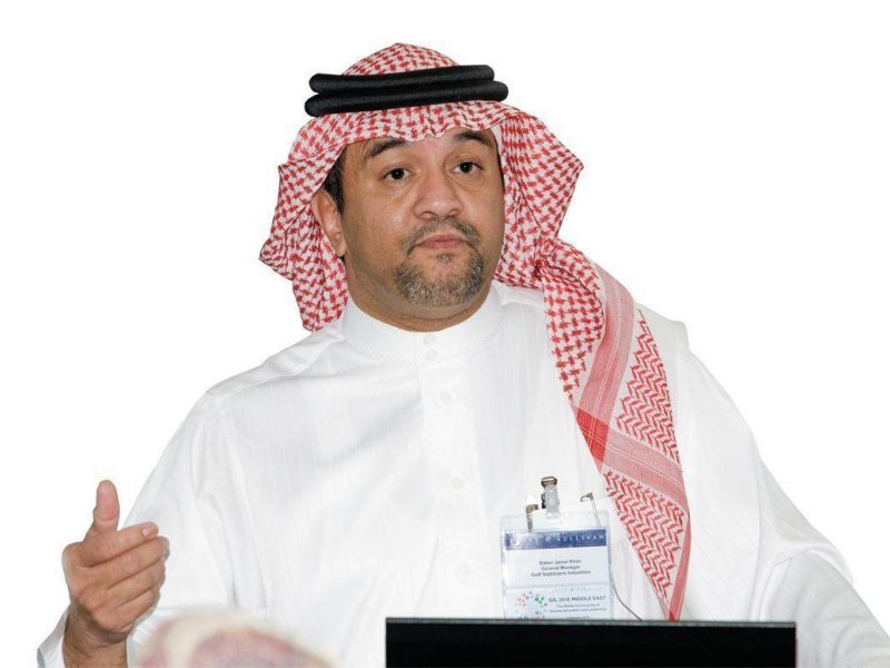 Baker Khan, general manager of Gulf Stabilizers Industries.