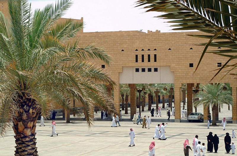 The princes were protesting at a historical Riyadh royal palace, Qasr al-Hokm.