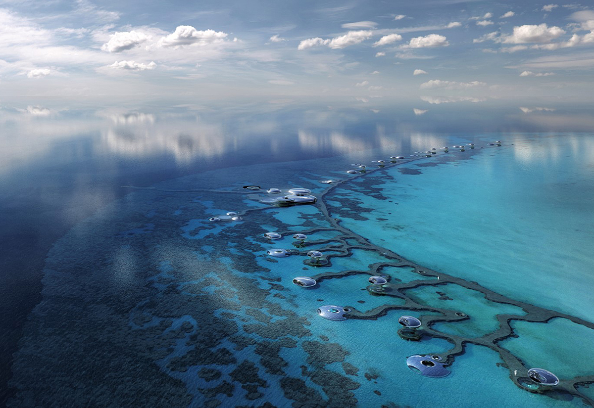 Developments like the Red Sea project aim to completely reinvent destinations in Saudi Arabia.