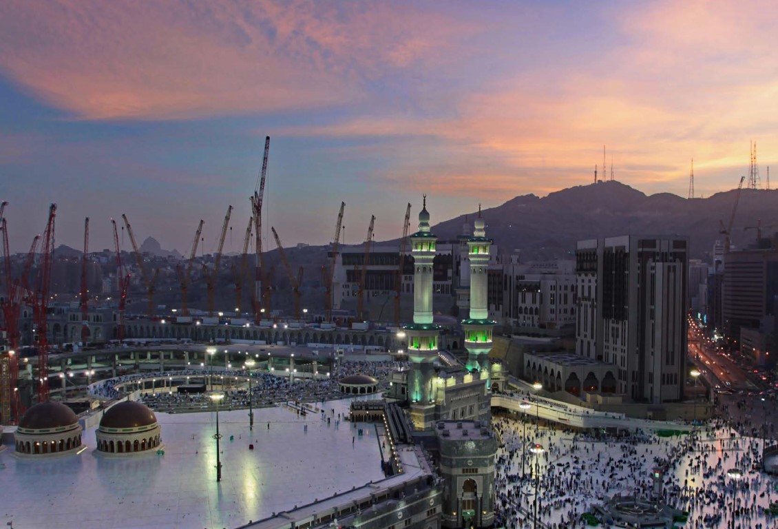 Islam's holiest city Makkah.