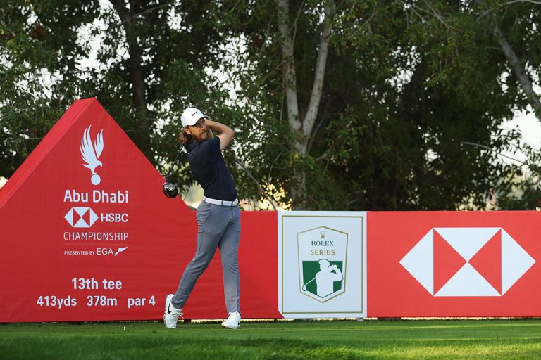 In pictures Day one of the Abu Dhabi HSBC Championship kicks off at