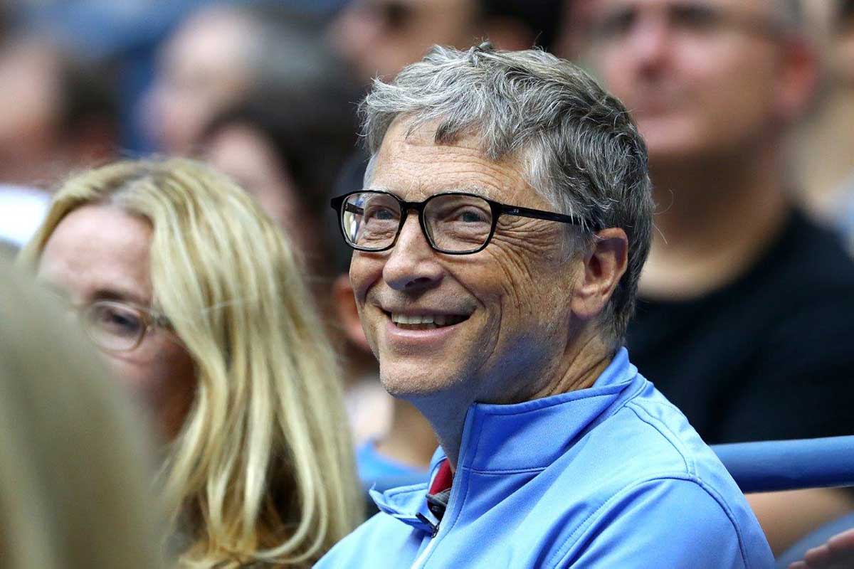 Bill Gates, the co-chair of the Bill and Melinda Gates Foundation.