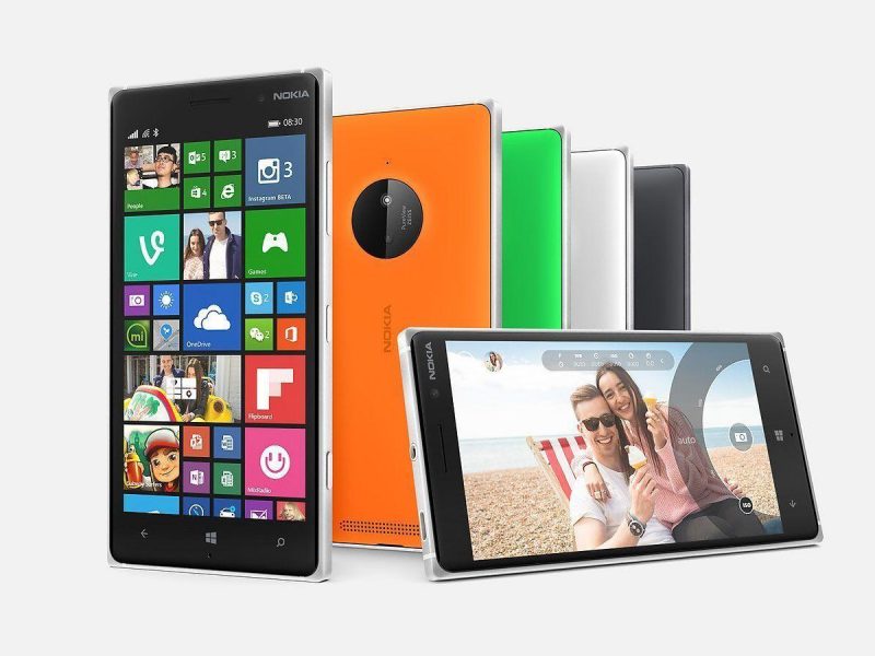 LUMIA 830: The handset runs Windows Phone 8.1 and users have access to Microsoft Office out of the box.