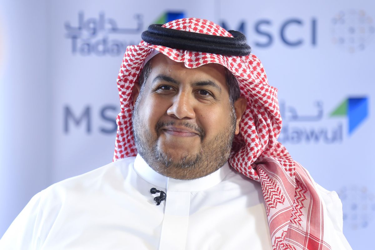 Khalid Al Hussan, chief executive officer of the $573 billion Saudi stock exchange
Photo: Mohammed Almuaalemi/Bloomberg