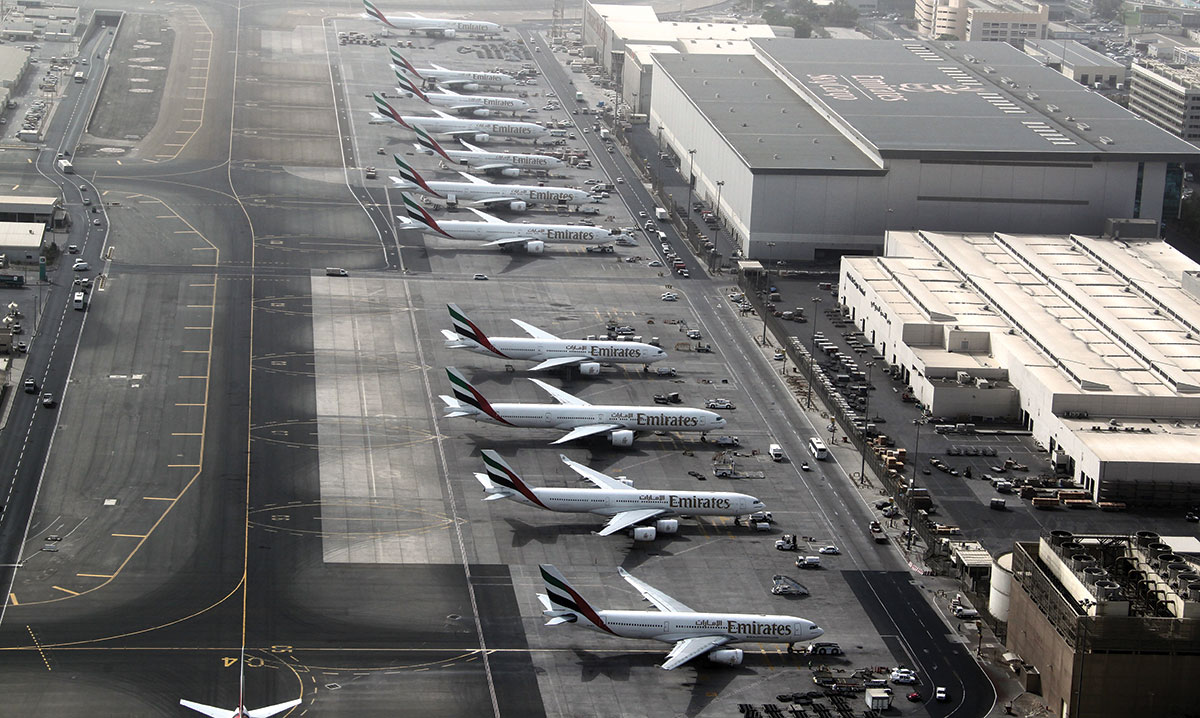 In the Middle East and Africa, the data showed that the top 10 busiest international routes in the region are all between DXB and other major regional cities in the region.