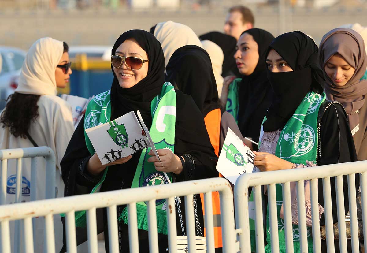 Around 4,411 women attended the match in Jeddah, between Al-Ahli and Al-Batin, at Al-Jawhara Stadium, while 5,000 attended the game between Al-Hilal and Al-Ittihad at King Fahd Stadium in Riyadh.